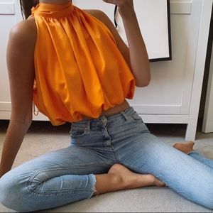 NWT Zara Wrap Top